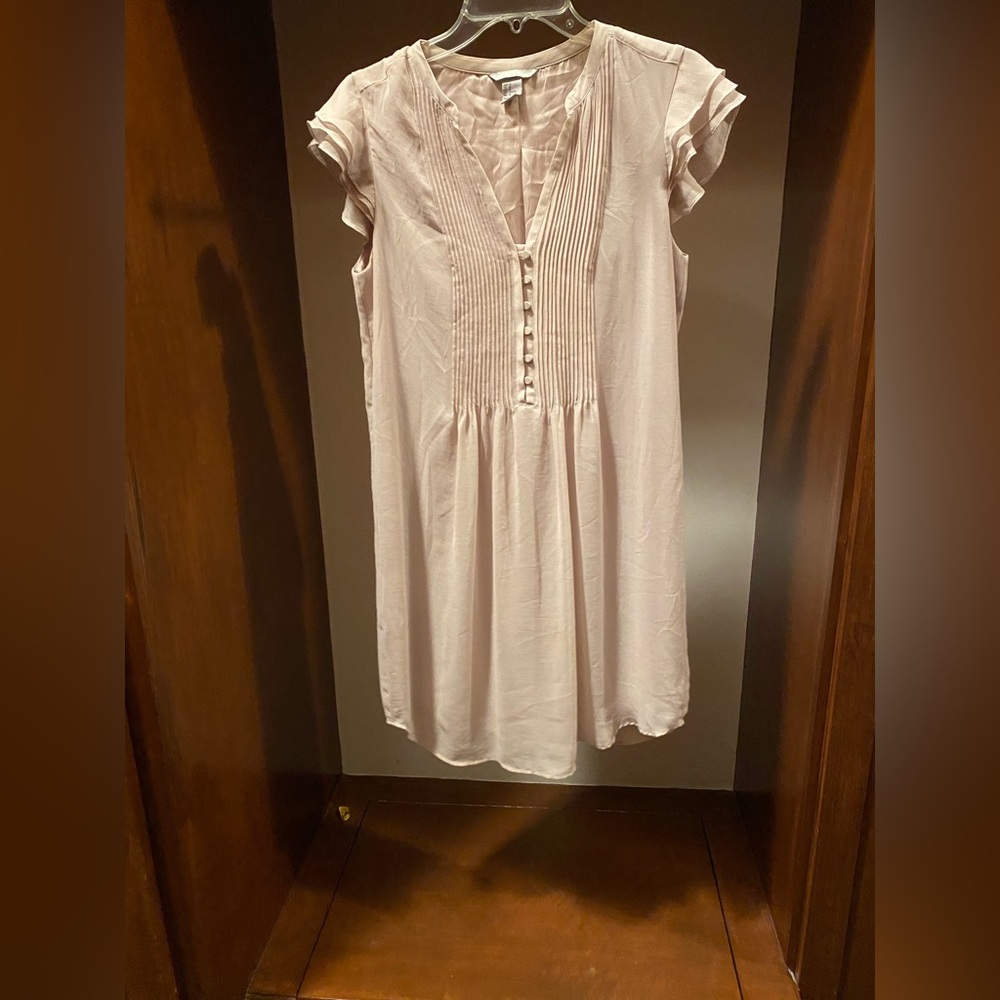 H&M cream dress size 10